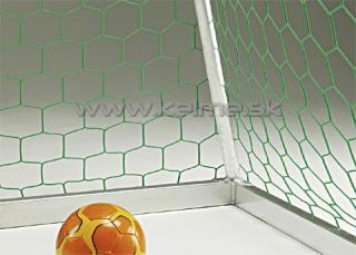 Futbalová sieť Hexagon 1021, polypropylén, 3,5 mm, 0,8x2m
