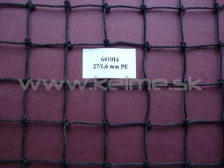 Uzlové ochranné siete z polyetylénu hrúbka 1,6 mm, oko 27x27mm