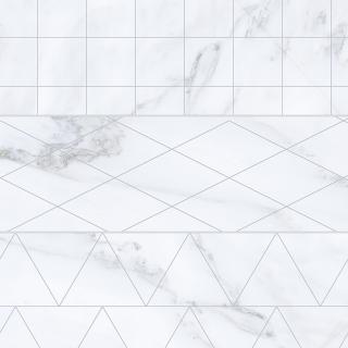 Obklad Brick Velvet-Geo Blanco 33,15x33,15 cm