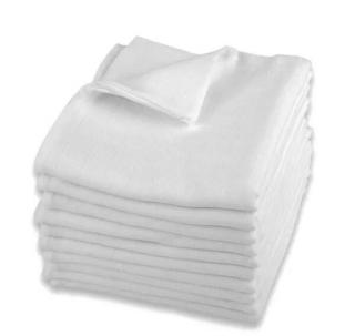 Bavlnená plienka biela Lux Comfort 70x80 cm - cena za 1 kus