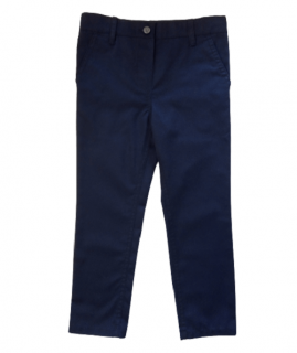 Chlapčenské sviatočné nohavice dlhé, tmavo modré, veľ. 104