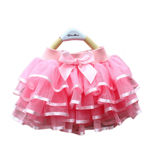Detská tylová tutu suknička svetlo ružová, veľ. 4-5 rokov