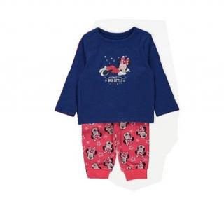 Detské pyžamo George modré s ružovou - Minnie, veľ. 86/92