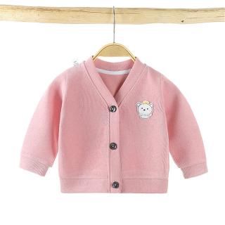 Ružový velúrový sveter pre dievčatko, veľ. 74