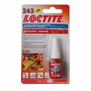 Loctite 243/ 5 ml zaisťovač závitov, skrutiek