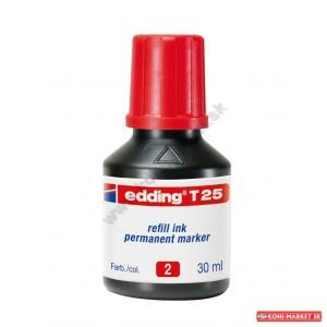 Atrament edding T 25 červený