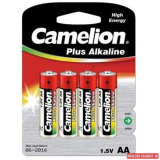 Batérie Camelion Alkalické 1,5V .LR6 AA 4 ks