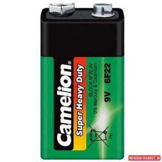 Batérie Camelion Zink-chlorid 9V 6F22