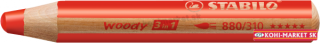 Ceruza Stabilo Woody 3in1 červená