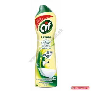 Cif Cream tekutý piesok citrón 500 ml