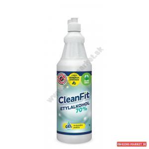 CleanFit dezinfekčný gél 70% citrus na ruky 1 l+ rozprašovač ZDARMA