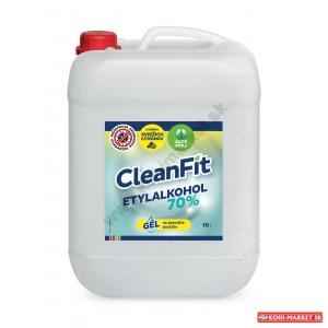 CleanFit dezinfekčný gél 70% citrus na ruky 10 l