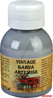 Farba kriedová - vintage Artemiss šedá farba 110g