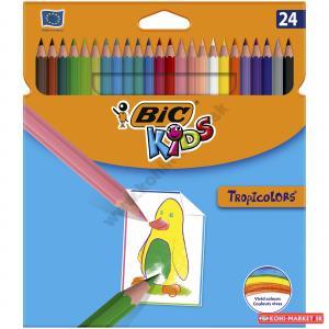 Farbičky BIC Tropicolors 24ks