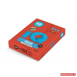 Farebný papier IQ color korálovo červený CO44, A4 160g