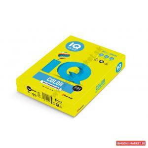 Farebný papier IQ color neónovo žltý NEOGB, A4 80g