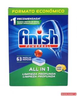 Finish tablety do umývačky riadu ALL IN 1 (60 ks)