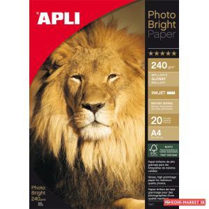 Fotopapier APLI A4 Bright 240g 20 hárkov