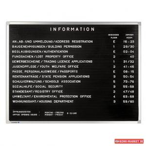 Informačná tabuľa PREMIUM 60x40 cm
