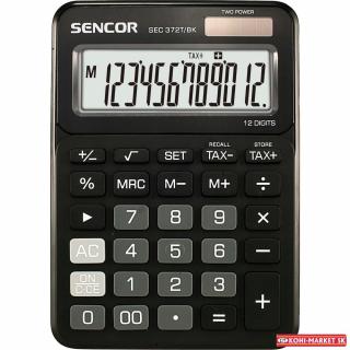 Kalkulačka SEC 372T/BK čierna