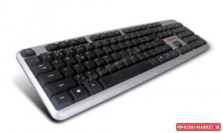 Klávesnica C-Tech KB 102 silber