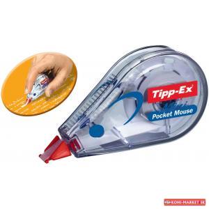 Korekčný roller Tipp-Ex Mini Pocket Mouse jednorazový 5mm x 5m