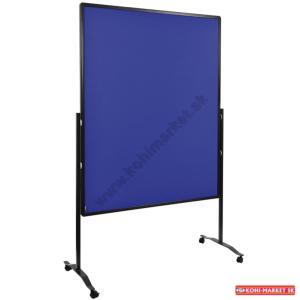 Moderačná tabuľa plstená 150x120 cm PREMIUM PLUS tmavomodrá