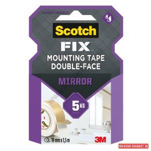 Montážna páska Scotch vhodná na použitie v kúpeľni, 19 mm x 1,5 m
