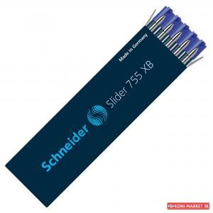 Náhradná náplň do guľôčkového pera Schneider Slider 755 XB modrá