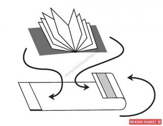 Obal SK univerzálny 280x540mm PP obal pre knihu 276-280mm EE280