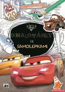 Omaľovánka A4 Cars + samolepky