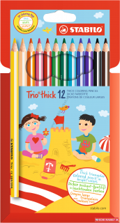 Pastelky Stabilo Trio thick  203 12ks