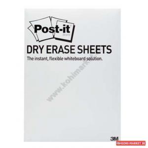 Post-it Super Sticky Dry Erase 15 listov, 27,9 cm x 39,0 cm