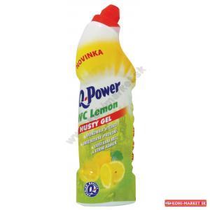 Q-Power WC gél 750 ml - Lemon