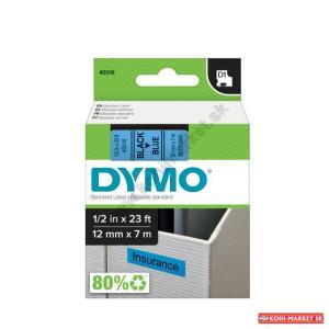 Samolepiaca páska Dymo 45016 D1 12 mm modrá/čierna kompatibilná