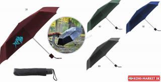 Skladací dáždnik s plastovou rukoväťou Pesto K06.3215 MIX