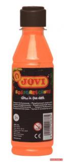 Tempera JO 250ml oranžová neón v tme svietiaca