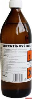 Terpentýnový olej 430g /500ml/