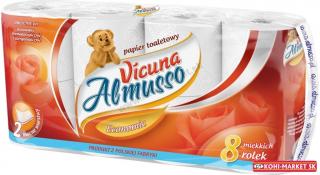Toaletný papier Almusso Vicuna 2vrst. far 8ks