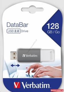 USB kľúč 128GB Verbatim DataBar USB 2.0