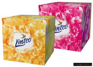 Utierky kozmetické Linteo Premium 3vrstvové 60ks