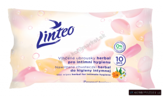 Utierky vlhké na intímnu hygienu Linteo 10ks
