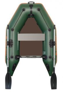 Čln Kolibri KM-200 P zelený, pevná podlaha (KM-200 P pevná skladacia podlaha)