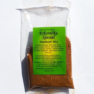 Krkovička špeciál - zmes korenia 50 g (Zmes korenia na pečenie, dusenie a grilovanie, hmotnosť 50 g)