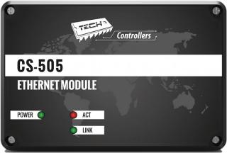 Internetový termostat TECH EU-505  (ovládanie kotla cez internet)