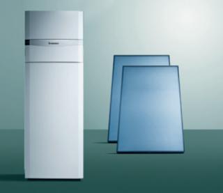 Solárna zostava Vaillant s kondenzačným kotlom VSC D 206 / 4– 5 190 auroCOMPACT ( (3,8 – 20 kW))