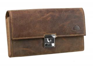 Čašnícka kožená peňaženka GREENBURRY brúsená koža 1785