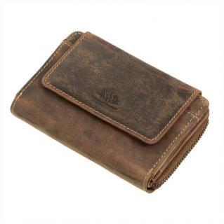 Kožená extra peňaženka GreenBurry 1670-25-RFID