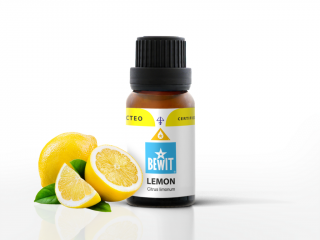 Kvalitný esenciálny olej CITRÓN - LEMON BEWIT 15 ml