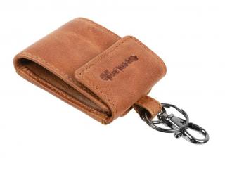 Mini kožená peňaženka na kľúče GreenLand NATURE 1347
